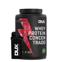 Whey Protein Dux Concentrado Suplemento + Coqueteleira Garrafinha Squeeze - Dux Nutrition