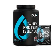 Whey Protein dux isolado + Sachê variado Isolado Suplemento