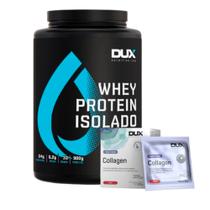 Whey Protein Dux Isolado Suplemento + Sache Variado - Dux nutrition