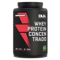 Whey Protein Dux Nutriton Concentrado Pote 900g Morango Whey Protein Dux Nutriton Concentrado Pote 900g Morango