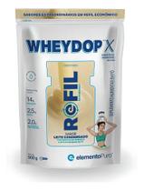 Whey Protein ElementoPuro WheyDop X Pó Sabor Leite Condensado 900g