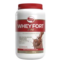 Whey Protein Fort 3W Chocolate Vitafor 900g Whey Protein Fort 3W Chocolate Vitafor 900g