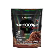 Whey Protein Gourmet 100% Hd 450 Gr Black Skull