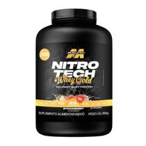 Whey Protein Gourmet Nitro Tech Sabor Morango 966g Muscletech