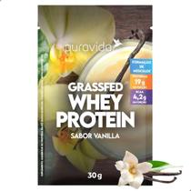 Whey Protein Grassfed Natural 30g Box 15 Saches Pura Vida