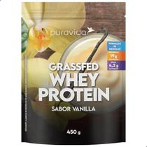 Whey Protein Grassfed Natural 450g Pura Vida Whey Protein Grassfed Natural 450g Pura Vida