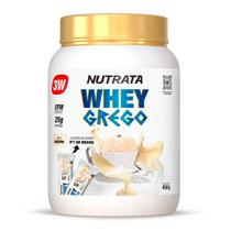 Whey Protein Grego 3W Pote 450g - Nutrata Whey Protein Grego 3W Pote 450g - Nutrata