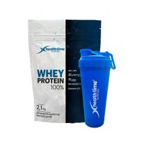 Whey Protein Health Time Isolado Concentrado 2,1 Kg + coqueteleira