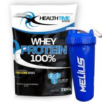 Whey Protein Health Time Isolado Concentrado 2,1 Kg + coqueteleira