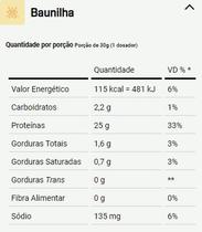 Whey Protein Hidrolisado Pote (900g) - Sabor: Baunilha