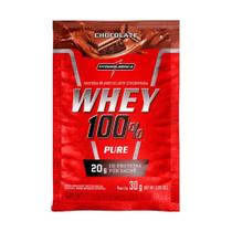 Whey Protein Integralmédica 100% Pure Chocolate Sachê 30G Dose Única Whey Protein Integralmédica 100% Pure Chocolate Sachê 30G Dose Única