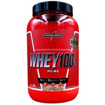 whey protein integralmedica 100% suplemento em pó diversos sabores 900g