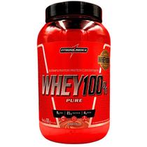 whey protein integralmedica 100% suplemento em pó diversos sabores 900g - Integralmédica