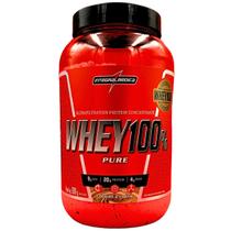 whey protein integralmedica 100% suplemento em pó diversos sabores 900g