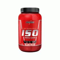 Whey Protein Integralmédica Isolado Iso Triple Zero Morango 900G Pote 30 Doses