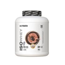 Whey Protein Iso Sabor Chocolate Pote 1,8kg Nutrata