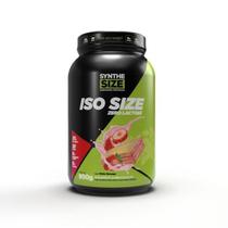 Whey Protein Iso Size Zero Lactose Sabor Wafer Morango 900g Synthesize