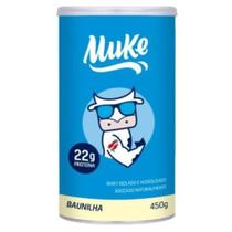 Whey Protein Isolada Muke proteína baunilha 450g Mais Mu