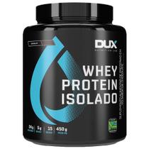 Whey Protein Isolado 100% Proteina Chocolate Pote 450g - Dux Nutrition