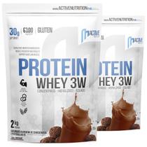 whey protein isolado concentrado hidrolisado 3w 4kg active - Active Nutrition