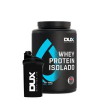 Whey Protein Isolado Dux Nutrition + Coqueteleira Variada Suplemento