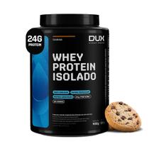Whey protein isolado dux sabor cookies - pote 900g - DUX NUTRITION