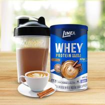 Whey Protein Isolado E Hidrolisado Sabor Cappuccino Lata 450G - Linea