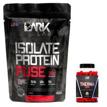 Whey Protein Isolado Fuse Refil 1,8kg Banana com Canela + Therma Burn 120 Caps Dark Lab