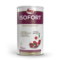 Whey Protein Isolado Isofort e hidrolisado Beauty (450g) Vitafor Whey Protein Isolado Isofort e hidrolisado Beauty (450g) Vitafor
