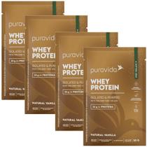 Whey Protein Isolado - (Kit 4 Saches 30g cada) - Pura Vida