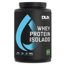 Whey Protein Isolado Pote (900g) - Sabor Morango - Dux Nutrition