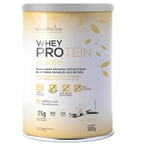 Whey Protein Isolado Premium Healthiline 300 g - Sabor Baunilha