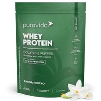 Whey protein isolado puro 450g - Puravida Whey protein isolado puro 450g - Puravida