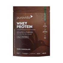Whey Protein Isolado Sabor Dark Chocolate 450g Puravida