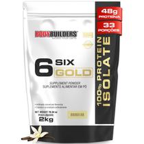 Whey Protein Isolado Six Gold 2Kg Exclusivo - Bodybuilders