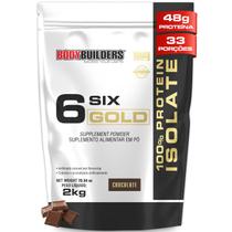 Whey Protein Isolado Six Gold 2Kg Exclusivo - Bodybuilders