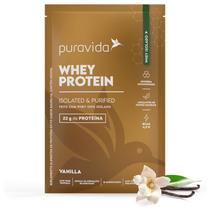 Whey protein isolado vanilla sachê - Puravida