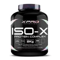 Whey protein isolado x complex 2kg - xpro nutrition