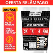 Whey Protein Isolado Zero Açucar Zero Gluten 2kg