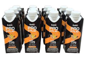 Whey Protein Italac Baunilha 15g Kit c/12 Un 250ml