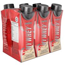 Whey Protein líquido Zero Lactose 250ml - Pronto pra beber - Pack com 6 Unidades.