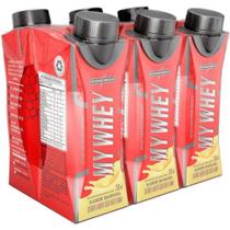 Whey Protein líquido Zero Lactose 250ml - Pronto pra beber - Pack com 6 Unidades.