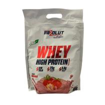 Whey Protein LUT High Sabor Morango Refil 900g Absolut Nutrition