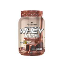Whey Protein Metaform 900g 25g de Proteína BCAA Glutamina Massa Muscular e Força