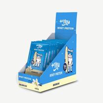 Whey Protein +Mu Display 480g (15 Sachês 32g)Baunilha