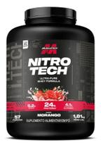 Whey Protein Nitro Tech Pote 1810g Muscletech Morango Sabor:Morango