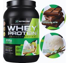 Whey Protein Nutricorp 907g Pureza Extrema Diversos Sabores