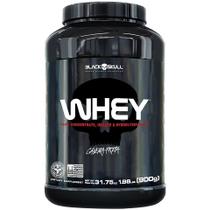 Whey Protein Pote (900g) - Sabor: Morango.