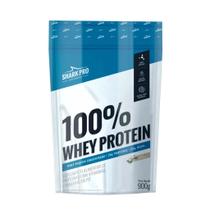 Whey Protein Pouch Refil 100% Shark Pro Aumento de Massa Magra 900g