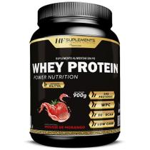 Whey Protein Power Nutrition Mousse De Morango 900G